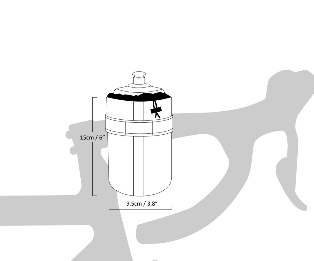 Bolsa Botella Birzman Packman Travel Bottle