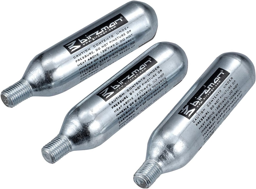 Cartucho CO2 Birzman 16g Roscado