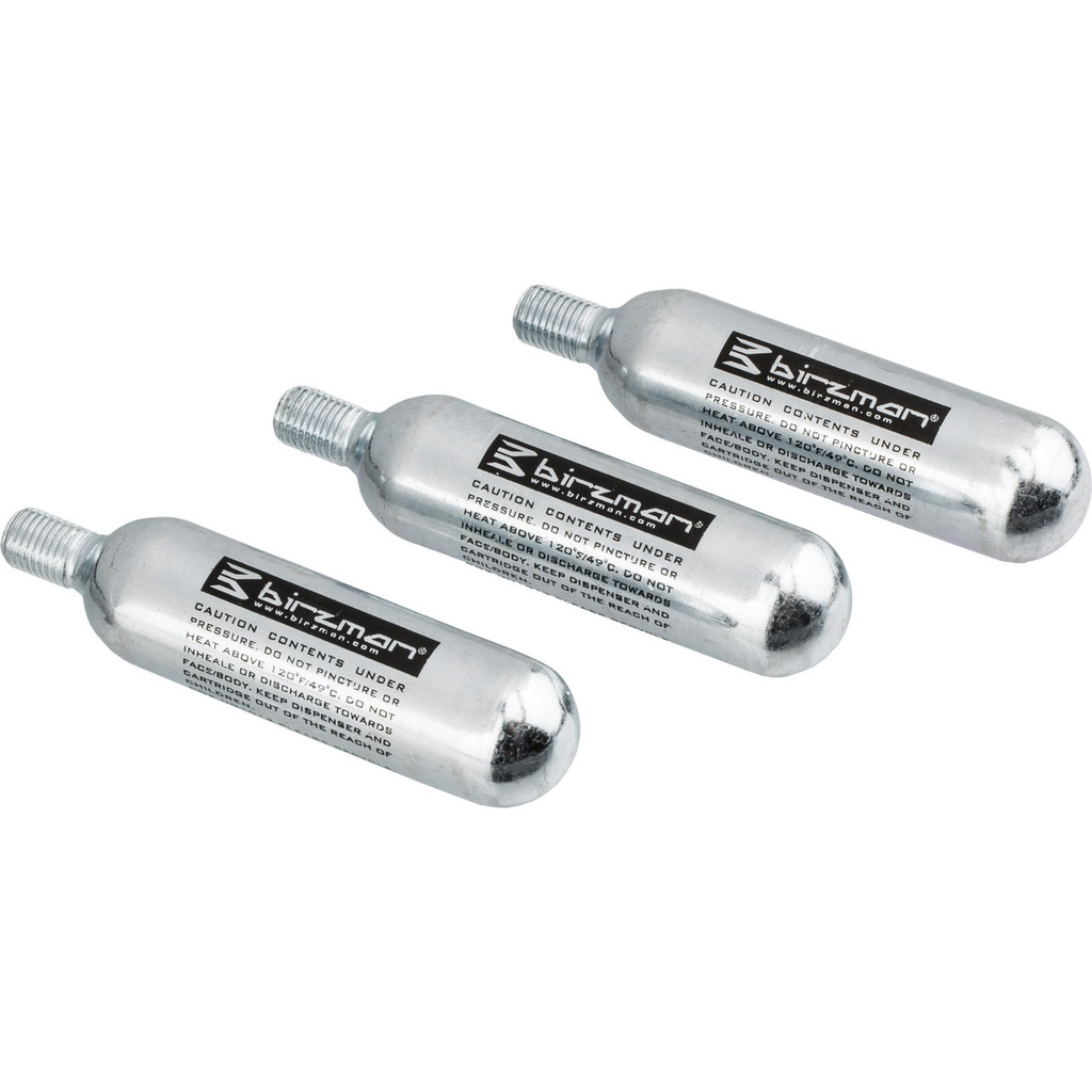 Cartucho CO2 Birzman 16g Roscado