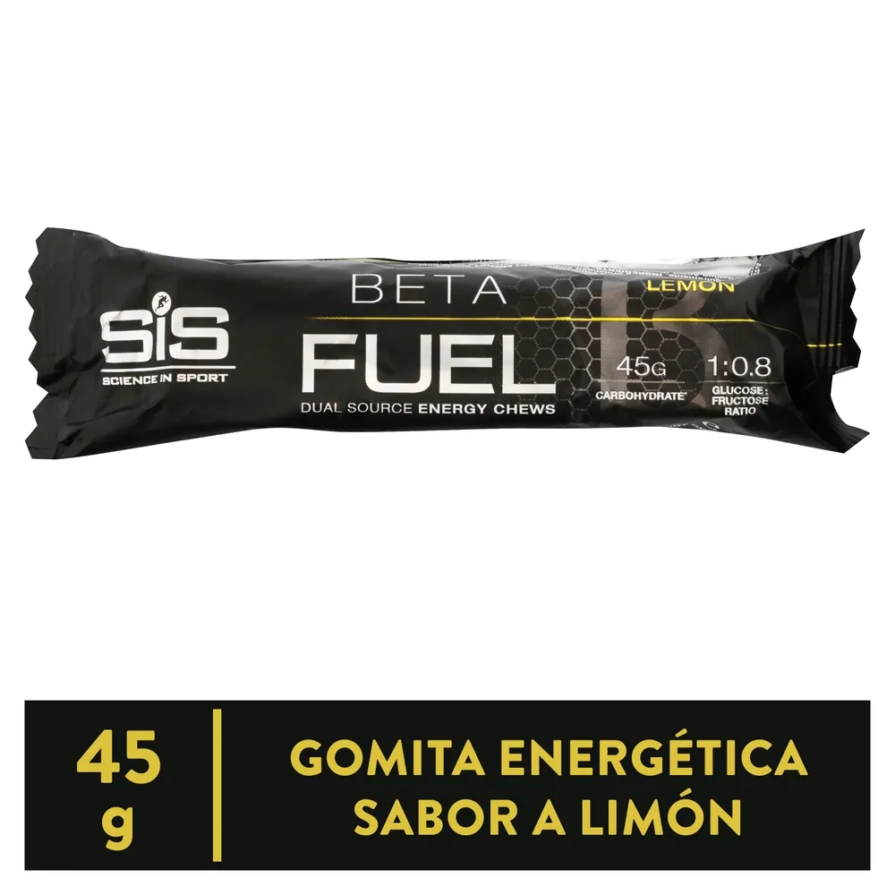 Gomitas Energéticas Sis Betafuel Limón