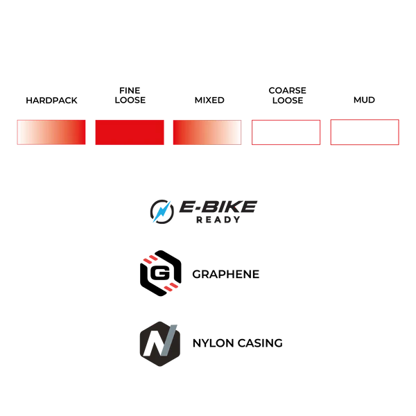 Llanta gravel Vittoria Terreno T30 Fine Loose