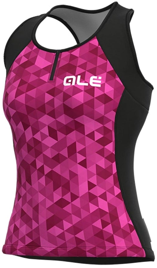 Top Ciclismo Ale Solid Triangles Mujer