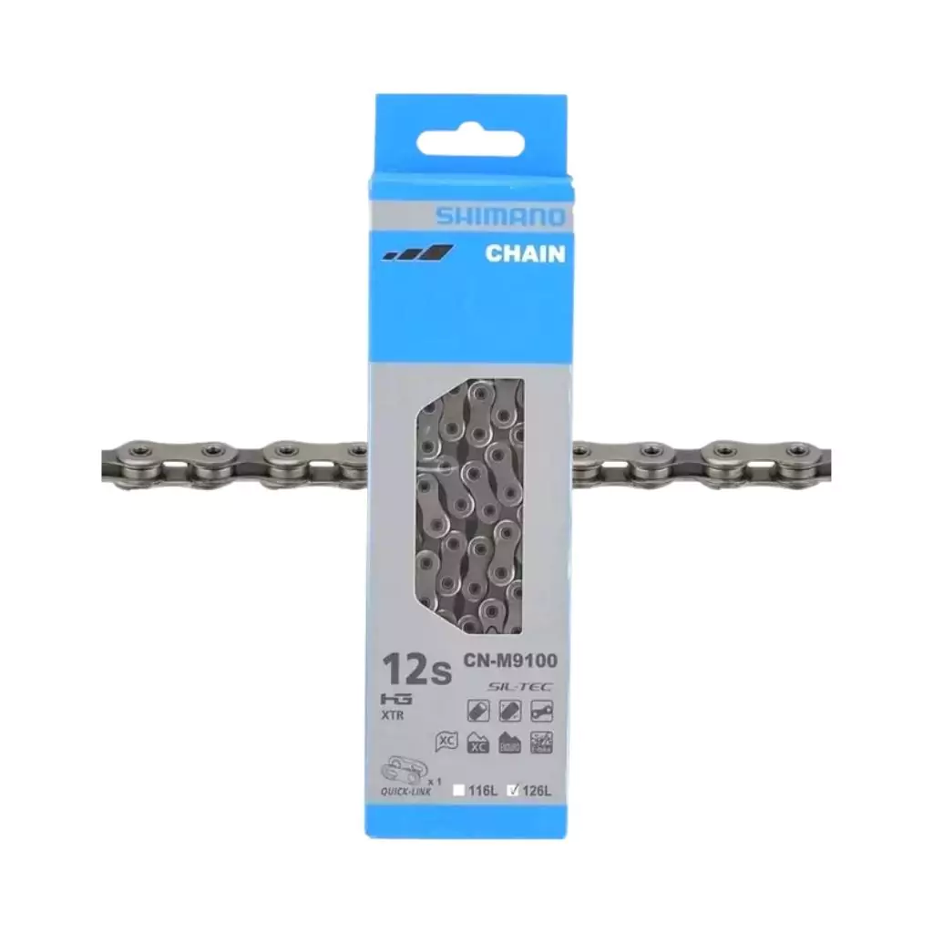 Cadena Shimano XTR 12v CN-M9100 126L 