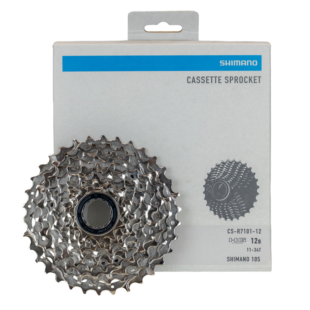 Cassette Ruta Shimano 105 CS-R7101 11-34T de 12vel