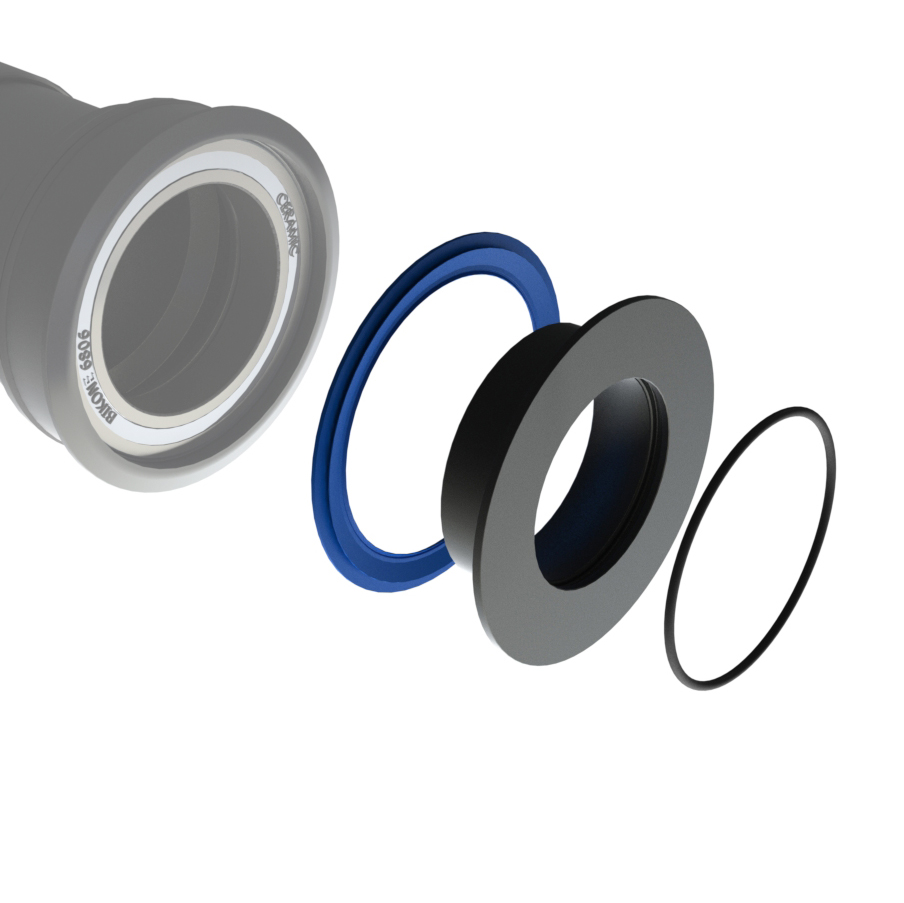 Espaciador Bikone PF46 / PF30 / BB30 / T47 / EVO / BBright / T45 para Shimano