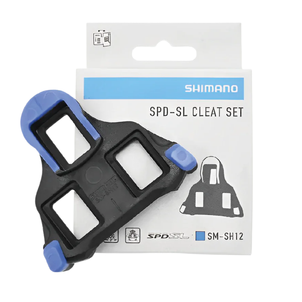 Plaquetas pedales ruta Shimano SPD-SL Azules  