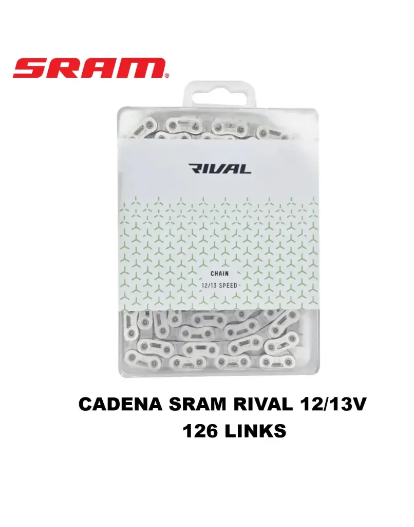 Cadena Sram Rival E1 AXS 12/13 Velocidades 126L Power Lock