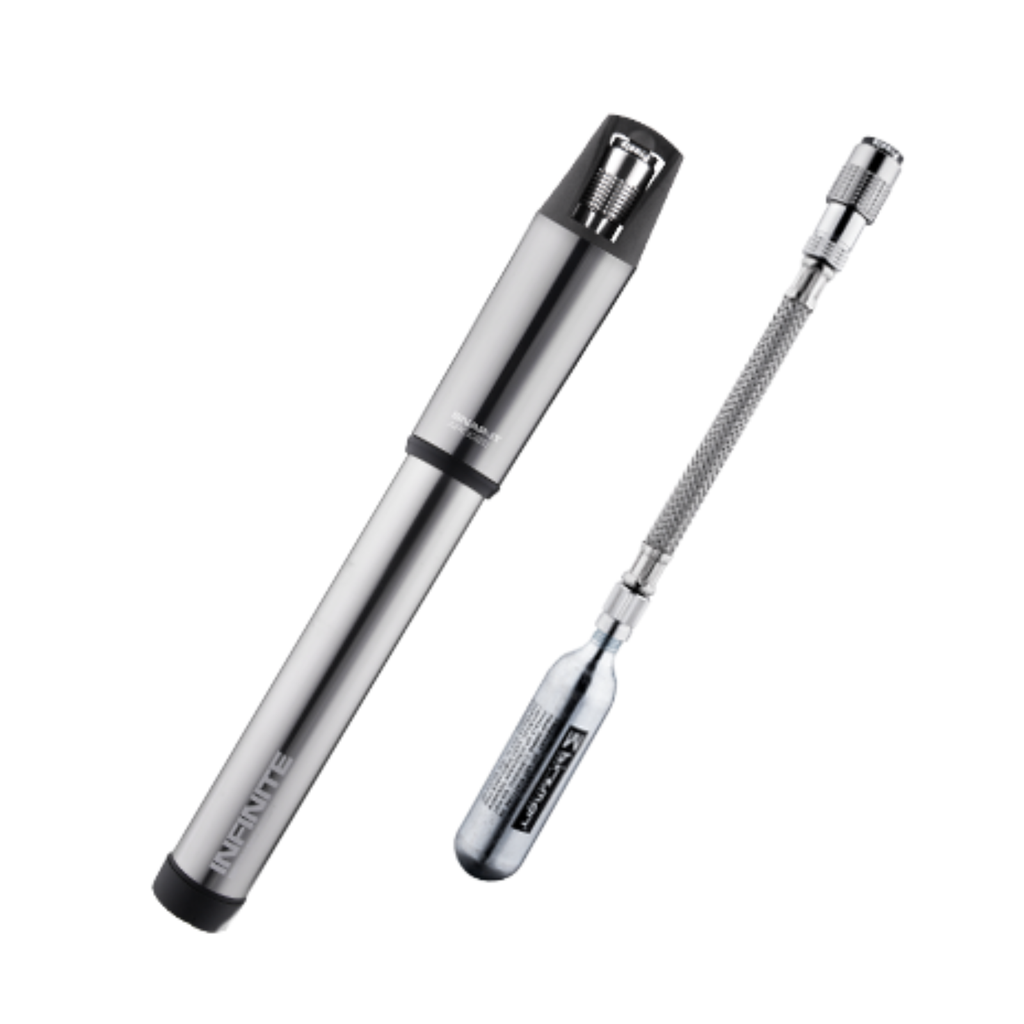 Kit Bomba Mano + CO2 MTB Birzman Infinite Apogee Grey