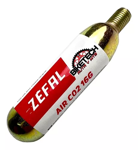 Cartucho CO2 16g Zefal Roscado