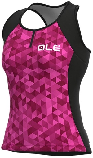 Top Ciclismo Ale Solid Triangles Mujer