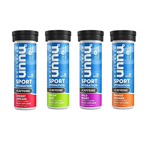 Hidratante Nuun Sport Electrolitos Cafeína 