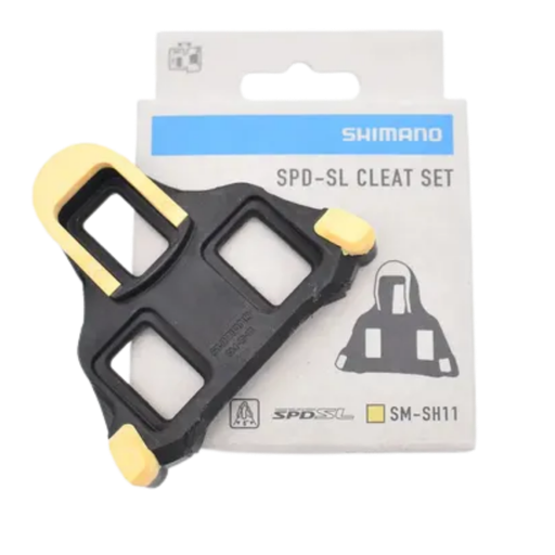 [4550170646875] Plaquetas pedales ruta Shimano SPD-SL SM-SH11 Amarillas  