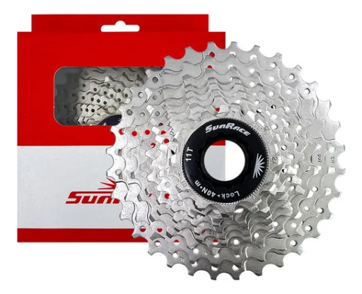 [4710944252903] Cassette Ciclismo Ruta Sunrace 10 Velocidades