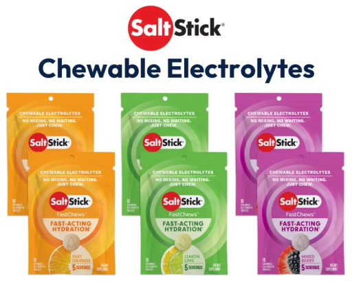 Tabletas Masticables de Electrolitos Salt Stick